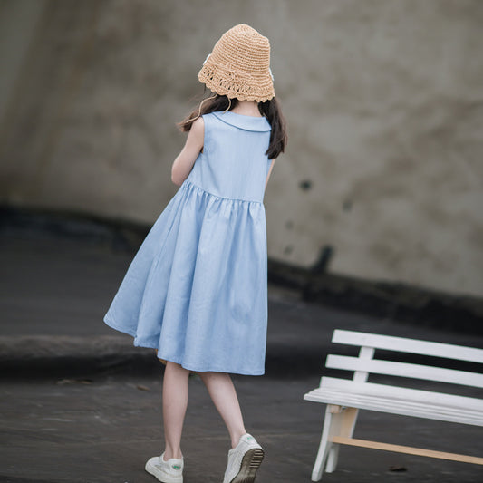 Silky Cotton Princess Dress