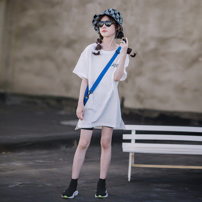 Korean Style Cotton T-Shirt Dress for Girls | Girl Dresses Online Singapore SUNJIMISE Singapore Korean Style Cotton T-Shirt Dress for Girls | Girl Dresses Online Singapore SUNJIMISE Singapore