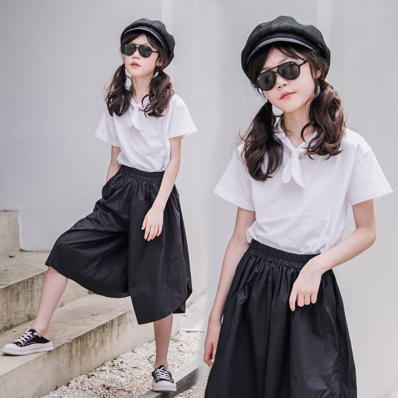 女童夏季时尚两件套