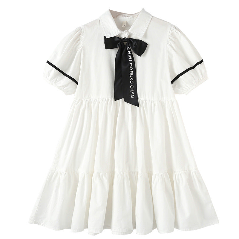 White Butterfly Princess Dress
