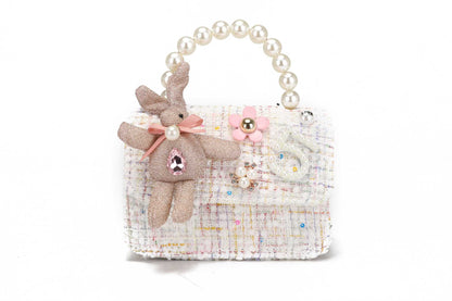 Bunny Faux Pearl Mini Cross-Body Bag