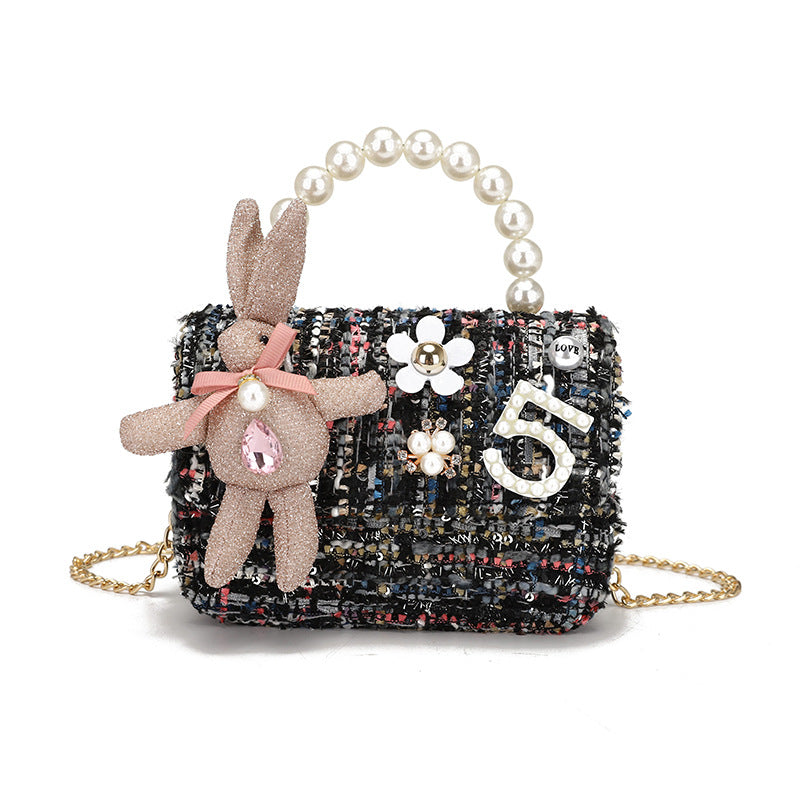 Bunny Faux Pearl Mini Cross-Body Bag