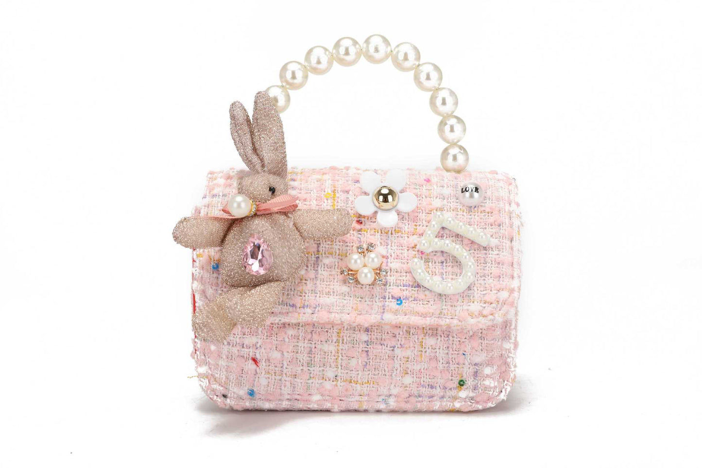 Bunny Faux Pearl Mini Cross-Body Bag