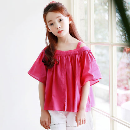女童韩版衬衫