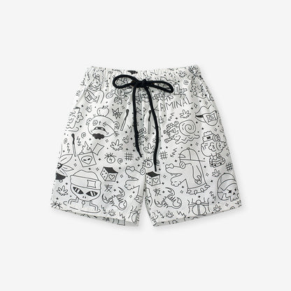 Boys' Trendy Pure Cotton Sports Shorts