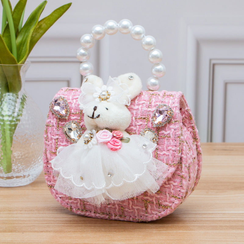 Bunny Faux Pearl Mini Cross-Body Bag