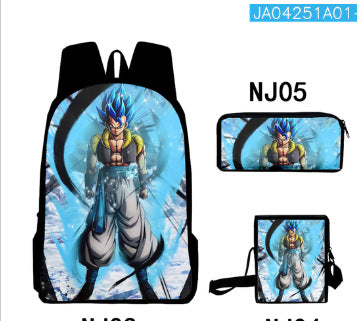 Dragon Ball Children's Backpack Three-Piece Set