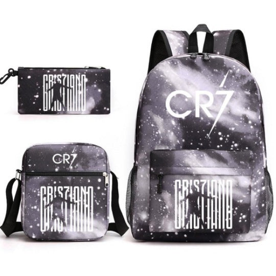 CR7C Children's Backpack Three-Piece Set