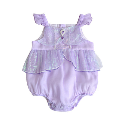 Baby Girl Princess Onesie Dress