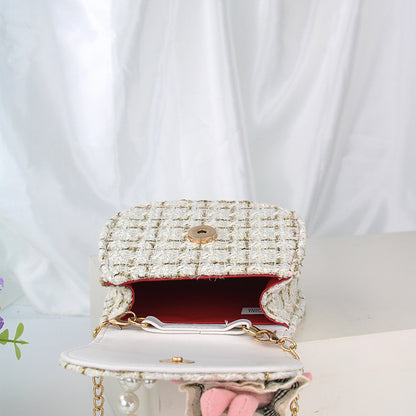 Bunny Faux Pearl Mini Cross-Body Bag