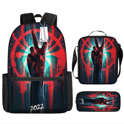 Spider Man Children's Backpack Three-Piece Set