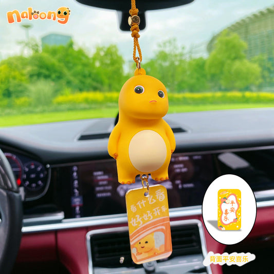 Cute Milk Dragon Car Hanging Car Accessories Car Accessories Creative Interior Decoration Products Rear View Mirror Pendant Accessories Wholesale