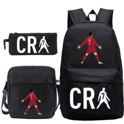 CR7C Children's Backpack Three-Piece Set