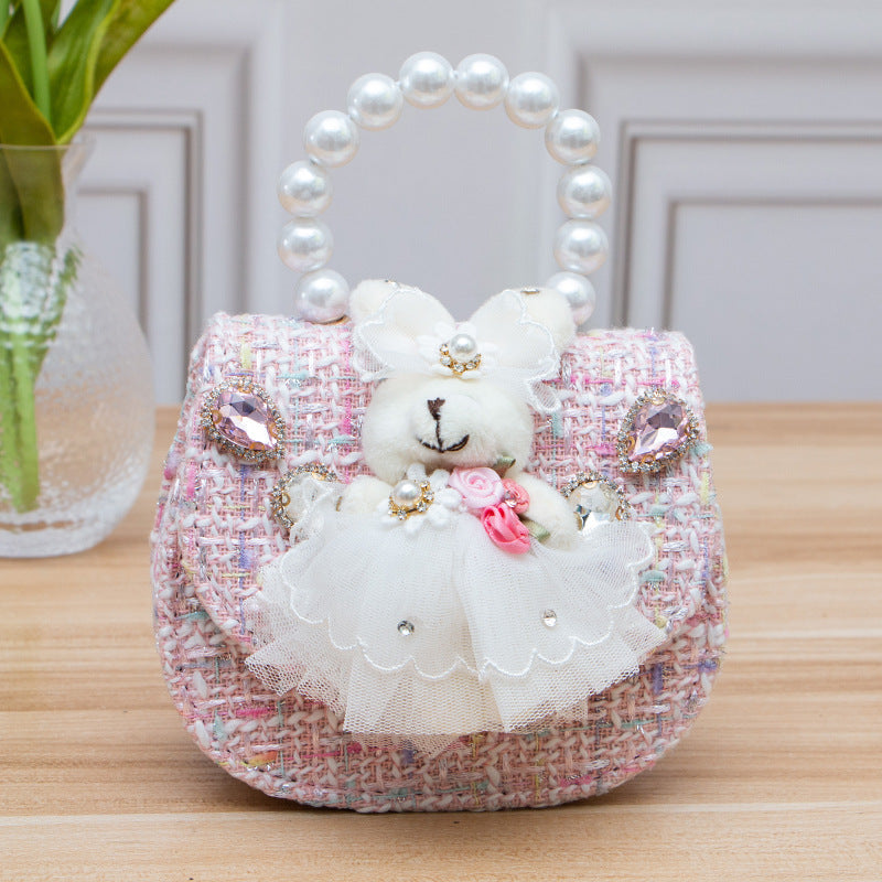 Bunny Faux Pearl Mini Cross-Body Bag