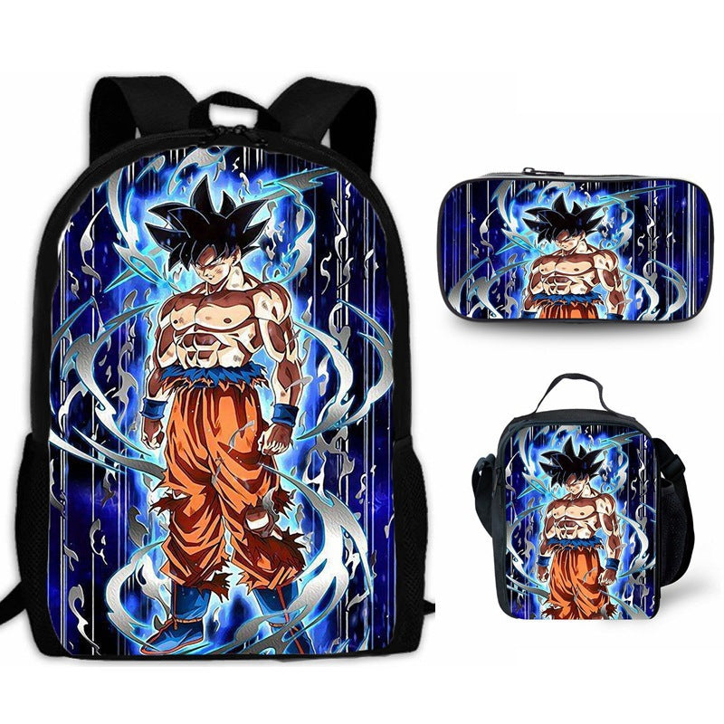 Dragon Ball Children's Backpack Three-Piece Set