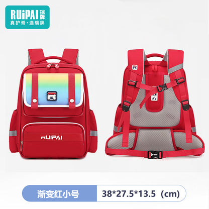 British Style Children's Primary School Spine Protection Lightweight Backpack