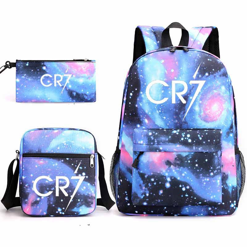 CR7C Children's Backpack Three-Piece Set