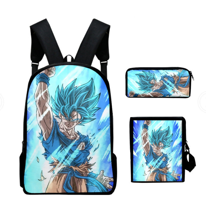 Dragon Ball Children's Backpack Three-Piece Set