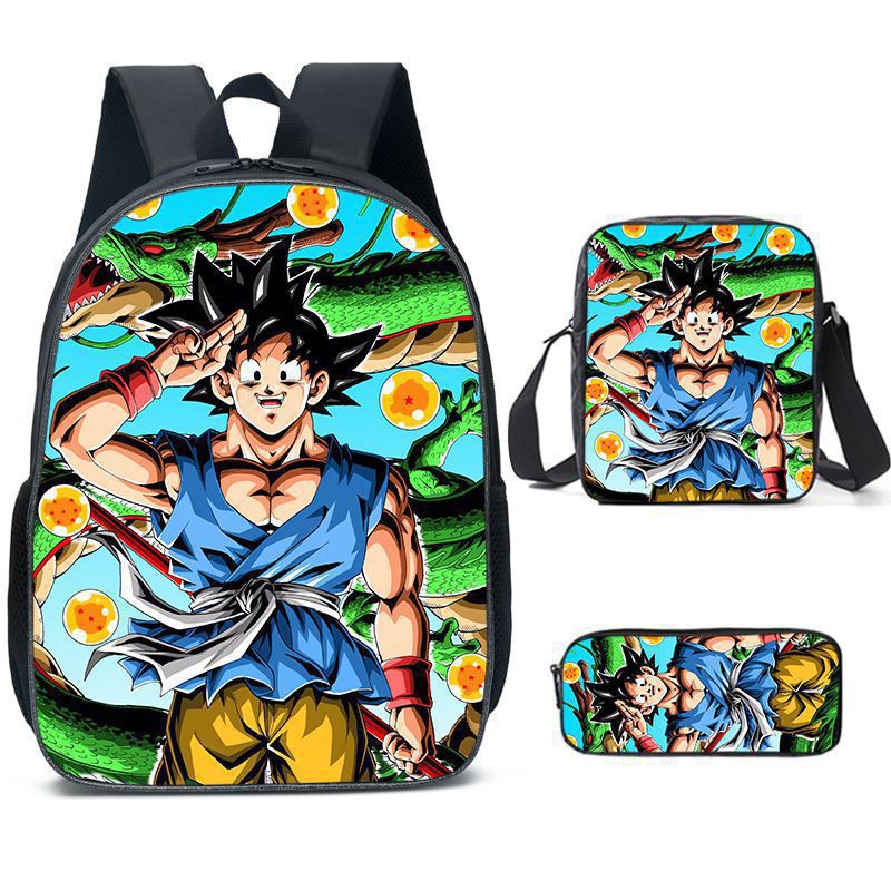 Dragon Ball Children's Backpack Three-Piece Set