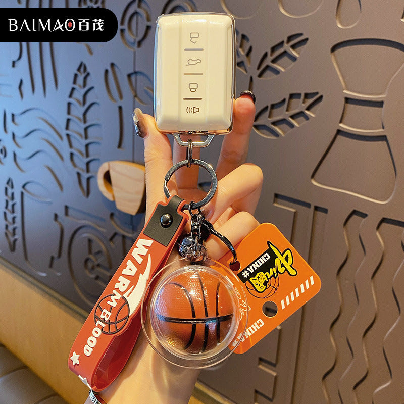 Street basketball keychains, trendy accessories for men, fashionable backpacks, pendants, cute and fun gifts, wholesale for men