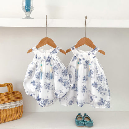 Baby Girl Floral Onesie/Dress