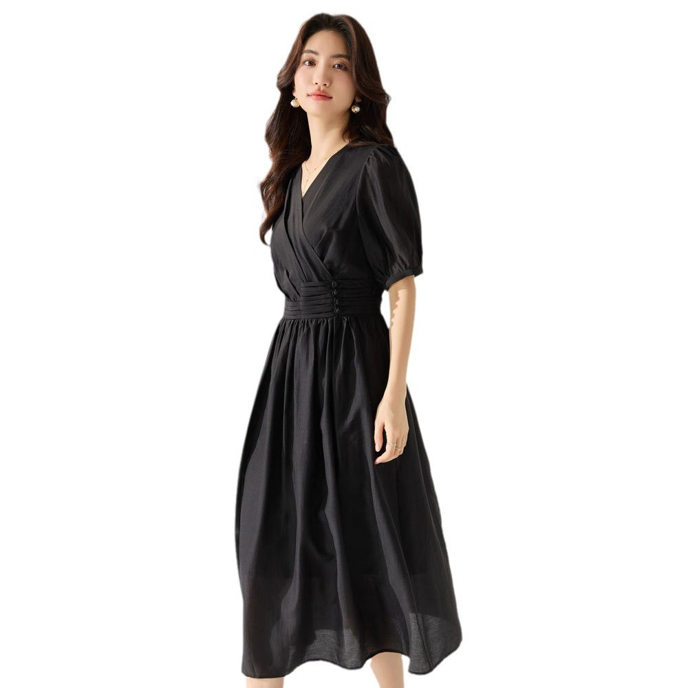 Heritage Soft Tencel Cinched Waist Dress