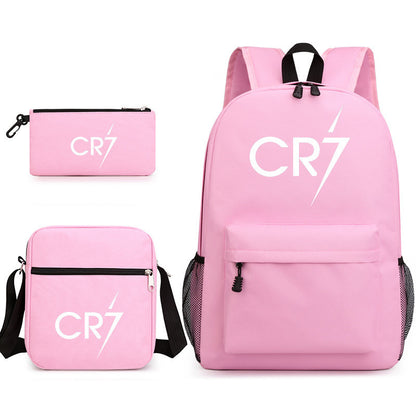 CR7C Children's Backpack Three-Piece Set