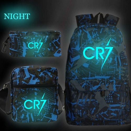 CR7C Children's Backpack Three-Piece Set