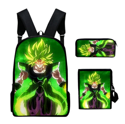 Dragon Ball Children's Backpack Three-Piece Set