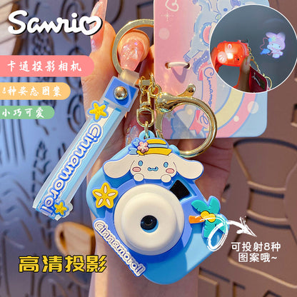 Sanrio Camera Keychain Exquisite Melody Big Ear Dog Keychain Kulomi Backpack Pendant