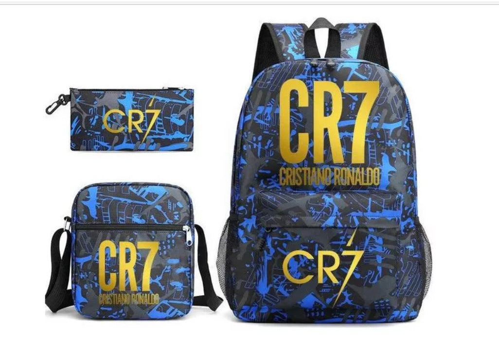 CR7C Children's Backpack Three-Piece Set