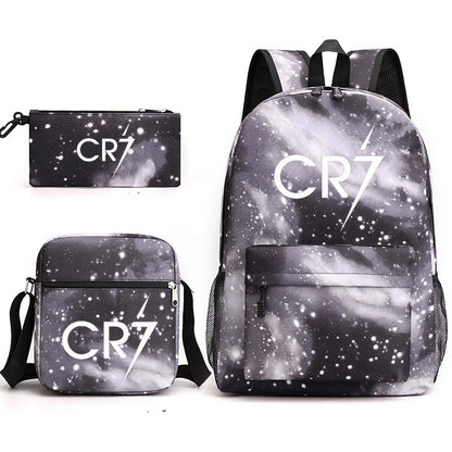 CR7C Children's Backpack Three-Piece Set