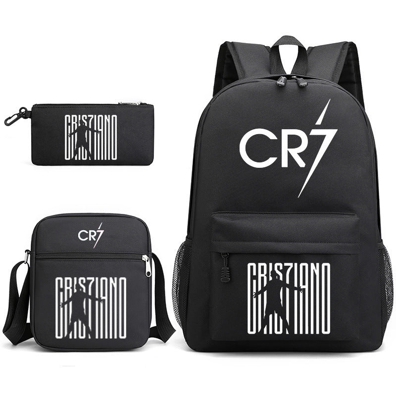 CR7C Children's Backpack Three-Piece Set