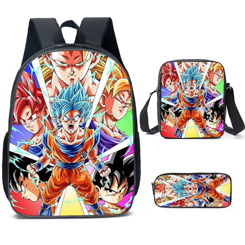Dragon Ball Children's Backpack Three-Piece Set
