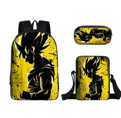 Dragon Ball Children's Backpack Three-Piece Set