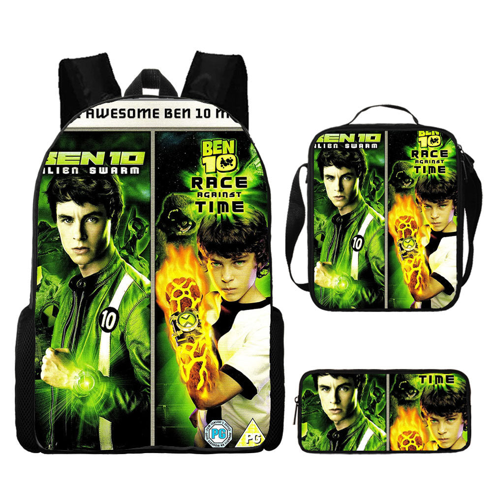 Ben 10 Children's Backpack Three-Piece Set