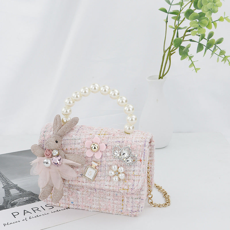 Bunny Faux Pearl Mini Cross-Body Bag