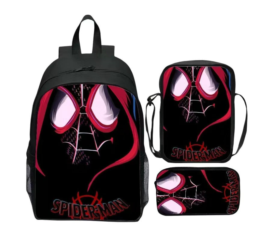 Spider-Man Children's Backpack Three-Piece Set