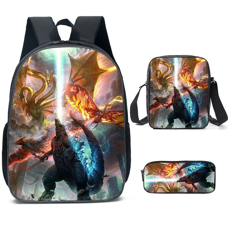 Shops godzilla bookbag