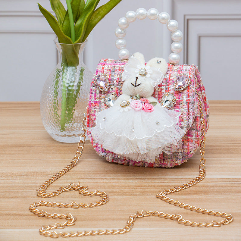 Bunny Faux Pearl Mini Cross-Body Bag