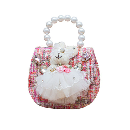 Bunny Faux Pearl Mini Cross-Body Bag