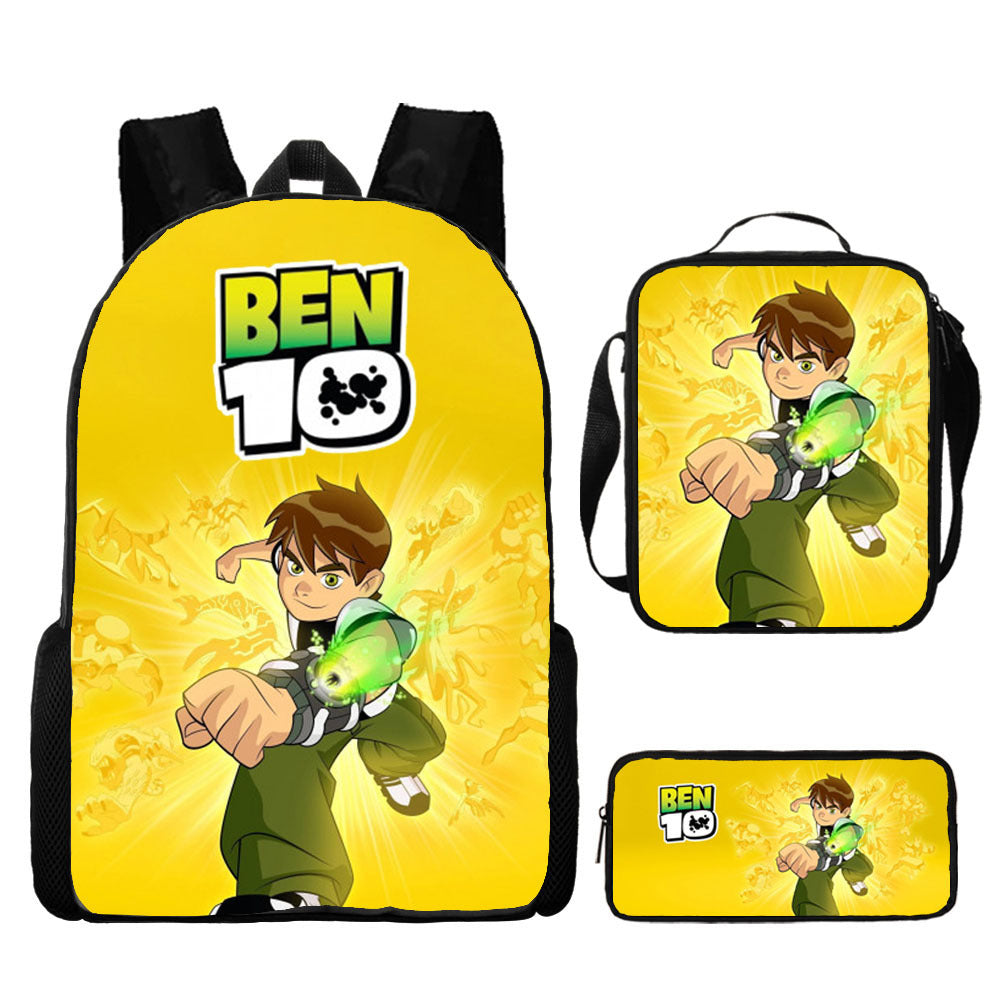 Ben 10 Children's Backpack Three-Piece Set