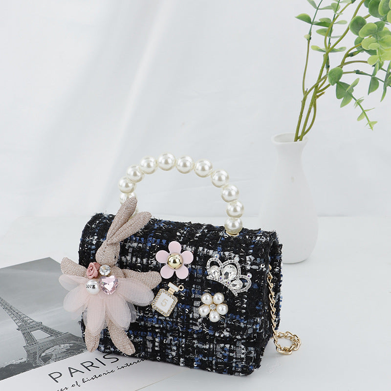 Bunny Faux Pearl Mini Cross-Body Bag