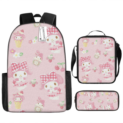 Hello Kitty Children's Backpack Three-Piece Set