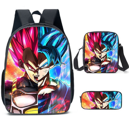 Dragon Ball Children's Backpack Three-Piece Set