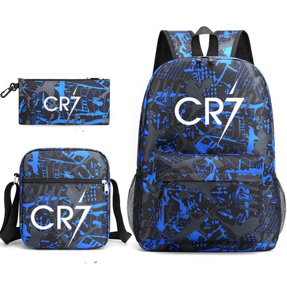 CR7C Children's Backpack Three-Piece Set