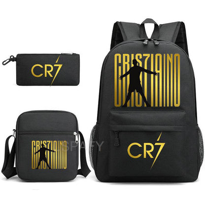 CR7C Children's Backpack Three-Piece Set