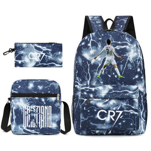 CR7C Children's Backpack Three-Piece Set