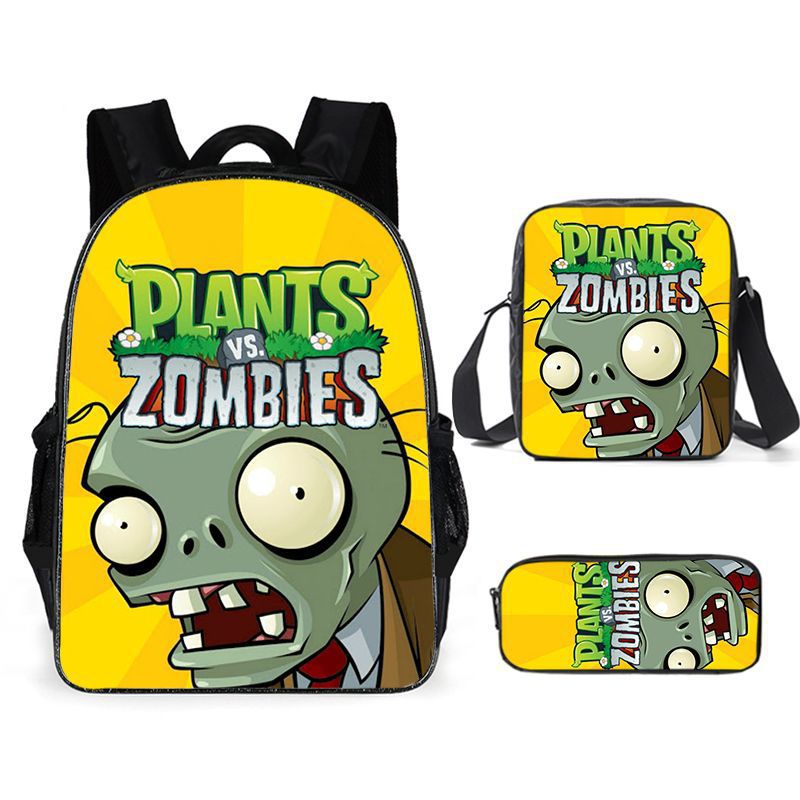 Plants vs. Zombies Children's Backpack Three-Piece Set