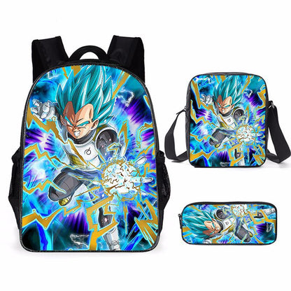 Dragon Ball Children's Backpack Three-Piece Set